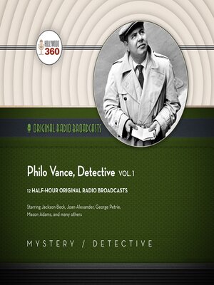 cover image of Philo Vance, Detective, Volume 1